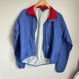 Vintage Periwinkle Patagonia Rain Jacket